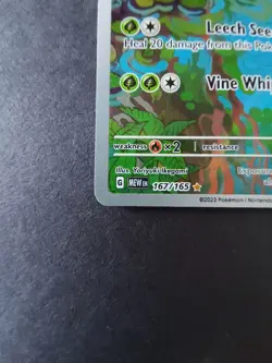 Ivysaur 167/165 Holo Pokemon 151 Scarlet and Violet - Image 2