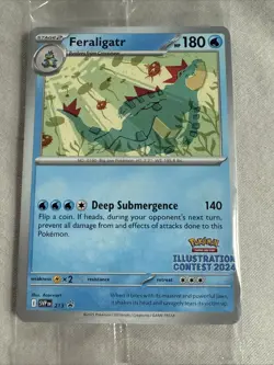 Pokemon Illustration Contest 2024 3 Promo Cards SEALED - Image 1