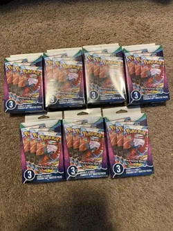 Pokemon TCG Paradox Rift Booster Hanger Box Sealed - Image 1