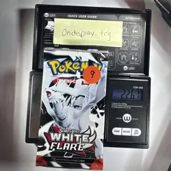 22.67g Pokemon TCG SV10.5 White Flare Booster Pack Sealed! - Image 1