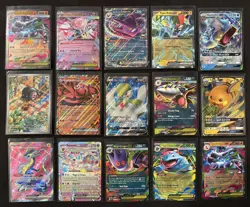 15 Card Pokemon Lot!!! All EX/GX/V/Full Art!!! $$$ - Image 1