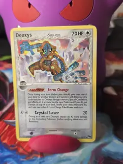 Pokemon TCG Deoxys Delta Species 2/17 Pop Series 4 Holo Rare MP Promo - Image 1