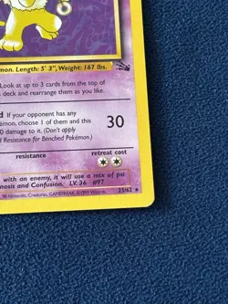Pokemon Cards - Hypno 23/62 Fossil Set - Non-Holo Rare - WOTC Vintage - Image 4