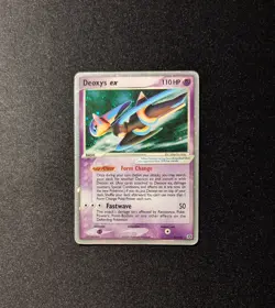 Pokemon EX EMERALD - #93/106 Deoxys ex - Ultra Rare Holo - ENG - Damaged - Image 3