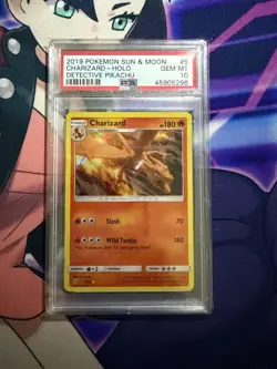 2019 Pokemon Detective Pikachu CHARIZARD Holo 5/18 PSA 10 GEM MINT - Image 1