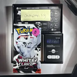 22.75g Pokemon TCG SV10.5 White Flare Booster Pack Sealed! - Image 1
