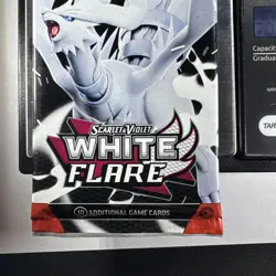 22.75g Pokemon TCG SV10.5 White Flare Booster Pack Sealed! - Image 2