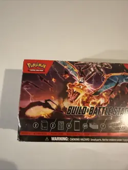Nintendo Pokemon Scarlet and Violet Obsidian Flames Build and Battle Stadium TCG - Image 2