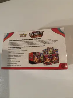 Nintendo Pokemon Scarlet and Violet Obsidian Flames Build and Battle Stadium TCG - Image 5