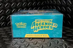 Pokemon TCG Mega Evolution Ascended Heroes ETB Elite Trainer Box Factory Sealed - Image 3