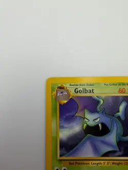#34/62 Golbat Normal Uncommon - Pokemon TCG Fossil - Vintage - LP (See Photos) - Image 3