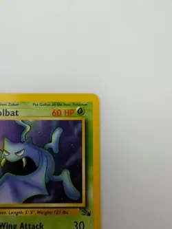 #34/62 Golbat Normal Uncommon - Pokemon TCG Fossil - Vintage - LP (See Photos) - Image 4