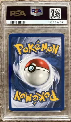 2000 Pokemon Rocket Prerelease #8 Dark Gyarados Holo PSA 9 - Image 2