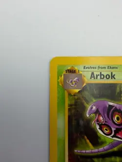 #31/62 Arbok Normal Uncommon - Pokemon TCG Fossil - Vintage - LP (See Photos) - Image 3