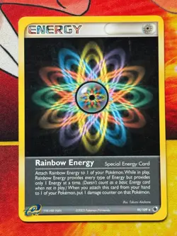 Rainbow Energy 95/109 Non-holo Rare - Pokemon EX Ruby & Sapphire - NM - Image 1