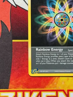 Rainbow Energy 95/109 Non-holo Rare - Pokemon EX Ruby & Sapphire - NM - Image 4
