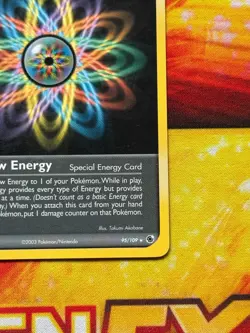 Rainbow Energy 95/109 Non-holo Rare - Pokemon EX Ruby & Sapphire - NM - Image 5