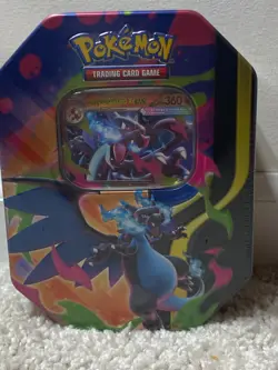 Pokemon - TCG - Mega Charizard X ex Tin - Image 1