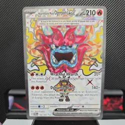 Hearthflame Mask Ogerpon ex 192/167 Pokemon Twilight Masquerade Ultra Rare NM 1 - Image 1