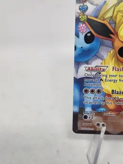 Pokemon Flareon EX Full Art Ultra Rare RC28/RC32 Generations Radiant Collection - Image 5