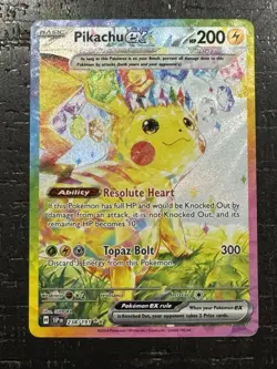 Pokemon Surging Sparks Special Art Rare Pikachu EX #238/191 - Image 1