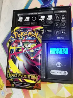 (HEAVY) 22.72g Pokemon TCG Mega Evolution Booster Pack (SEALED)✅ - Image 1