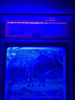 2023 POKEMON SWORD & SHIELD CROWN ZENITH #GG40 FULL ART GLACEON VSTAR PSA 10 - Image 3