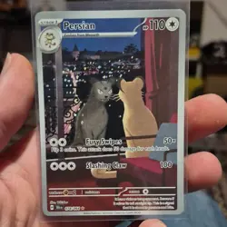 Pokemon Persian Illustration Rare Full Art Holo Sv: Shrouded Fable 078/064 HP 1… - Image 1