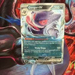 Gengar ex 104/162 Pokemon Temporal Forces NM - Image 1