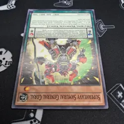 Superheavy Samurai General Coral MP16-EN182 1st Edition NM Near Mint Yu-Gi-Oh! - Image 4