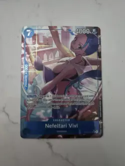 One Piece TCG EB04-025 Nefeltari Vivi SR Alt Art OP14 Azure Sea’s Seven ENGLISH - Image 1