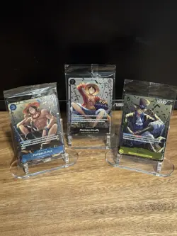 One Piece Ace, Luffy, Sabo - Lot (3). Factory Sealed - Image 1
