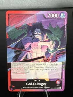 One Piece Gol D. Roger OP13-003 Leader OP-13 Carrying On His Will - Image 1