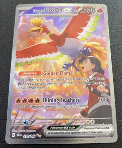 Ethan's Ho-Oh ex 230/182 Sv10: Destined Rivals Holo MINT CARD 📈🔥 - Image 1