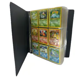 256 Pokemon Card Binder Mix of Holo Shadowless Never-Played w/ Charizard Holo - Image 1