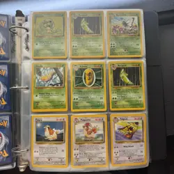 256 Pokemon Card Binder Mix of Holo Shadowless Never-Played w/ Charizard Holo - Image 3
