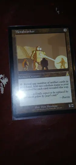 Mtg Vintage Rare Card Urza's Destiny Metalworker Nm Vlp Magic The Gathering - Image 1