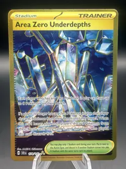 Pokemon TCG Area Zero Underdepths Stellar Crown Hyper Rare Card 174/142 - Image 1