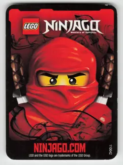 2012 LEGO Ninjago TCG - NRG JAY - Non Holo Lightning Character Card #10/125 - Image 2