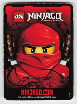 2011 LEGO Ninjago TCG - JAY - Non Holo Lightning Character Card #5/81 - Image 2