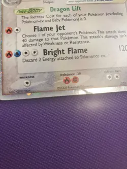 2005 Salamance EX 103/107 Deoxys Holo Rare Pokemon TCG Card See Pictures - Image 5