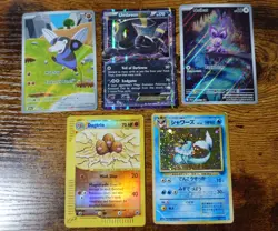 Umbreon EX 55/124 Lot of 5 various Pokemon Cards NM-DMG^ - Image 1