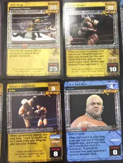 WWF WWE Raw Deal CCG Rikishi 10 Card Lot Including Trademark Finisher - Image 5