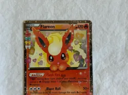 Flareon EX RC6/RC32 Generations Radiant Collection Pokemon Card Holo Rare 2016 - Image 3