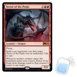 TERROR OF THE PEAKS Core Set 2021 M21 Magic MTG MINT CARD - Image 1