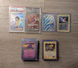 24 Pokemon Card Lot PSA 10 Erika’s Invitation SIR TAG 9 Oricorio EX Neo Holo - Image 1
