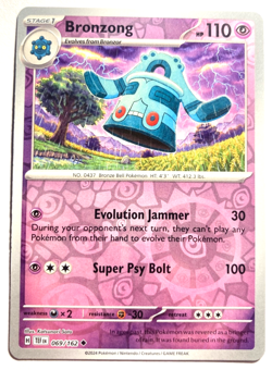 Pokemon Bronzong! + FREE extra Rare card! - Image 1