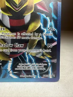 Pokemon Giratina BW74 Black & White Promo Full Art Holo 130 HP Card - Image 4