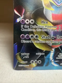 Pokemon Giratina BW74 Black & White Promo Full Art Holo 130 HP Card - Image 5