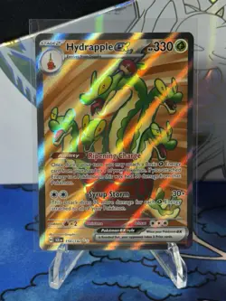 Hydrapple ex 156/142 Full Art Ultra Rare 2024 Stellar Crown Pokemon Card NM - Image 3